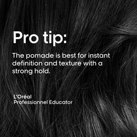 L'Oréal Professionnel label close-up showing product name and usage guidance