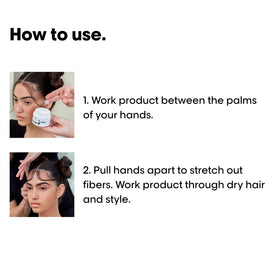 L'Oréal Professionnel close-up of paste fibers highlighting sculpting and texture benefits