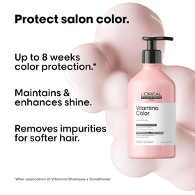 L'Oréal Professionnel Paris creamy conditioner texture close-up showing moisturizing benefit