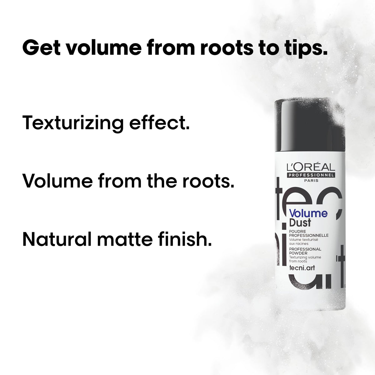 L'Oréal Professionnel Paris powder in palm ready to apply for lightweight lift