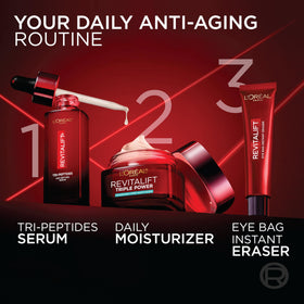 L'Oreal Paris 2.55 oz next to everyday items for scale and portability