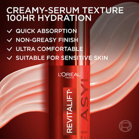 L'Oreal Paris on bathroom vanity in natural light suggesting routine use
