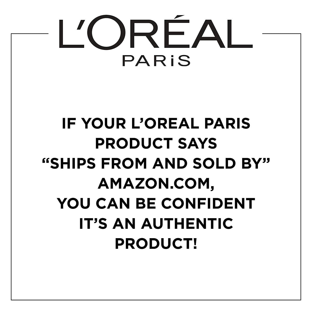 L'Oreal on bathroom counter alongside makeup for morning routine