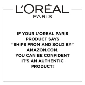 L'Oreal on bathroom counter alongside makeup for morning routine