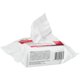 L'Oreal Paris Revitalift wipes on bathroom sink showing quick makeup removal benefit