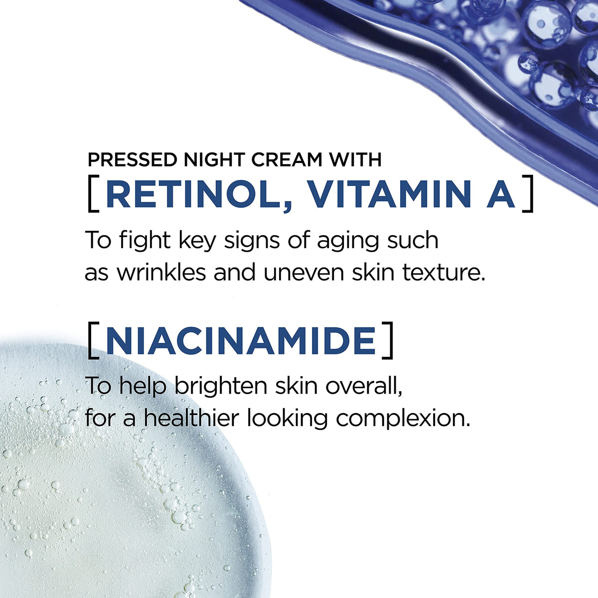 L'Oreal Paris pump detail demonstrating hygienic fresh-press dispensing for potency