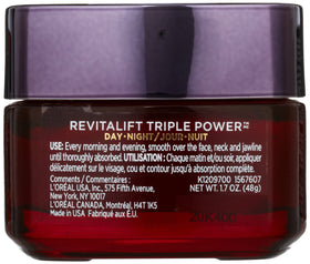 L'Oreal Paris cream texture close-up illustrating smooth absorbent texture for hydration