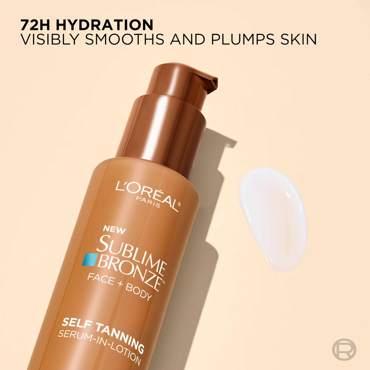 L'Oreal Paris pump dispensing serum-in-lotion for easy dosing