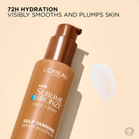 L'Oreal Paris pump dispensing serum-in-lotion for easy dosing
