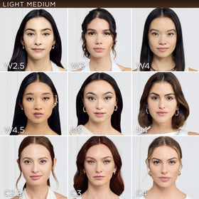 L'Oreal Paris foundation applied with sponge for seamless, streak-free blending benefit