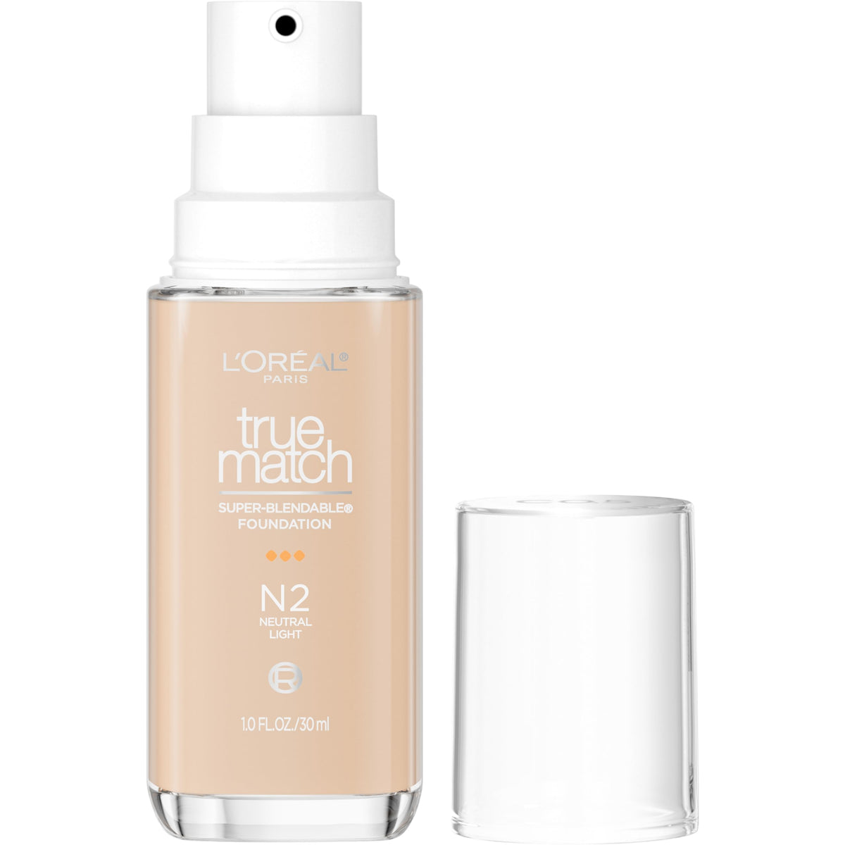 L'Oreal Paris front packaging showing bottle and label, helps identify shade