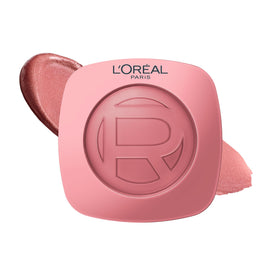 L'Oreal Paris front open compact shows product and mirror, easy touch-up benefit