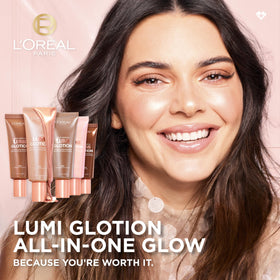 L'Oreal Paris open dispenser showing glide and precise control for easy application
