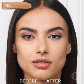 L'Oreal Paris shade range display highlighting 47 shades to help users find closer match