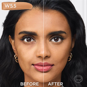 L'Oreal Paris texture drop on skin showing smooth blendable consistency