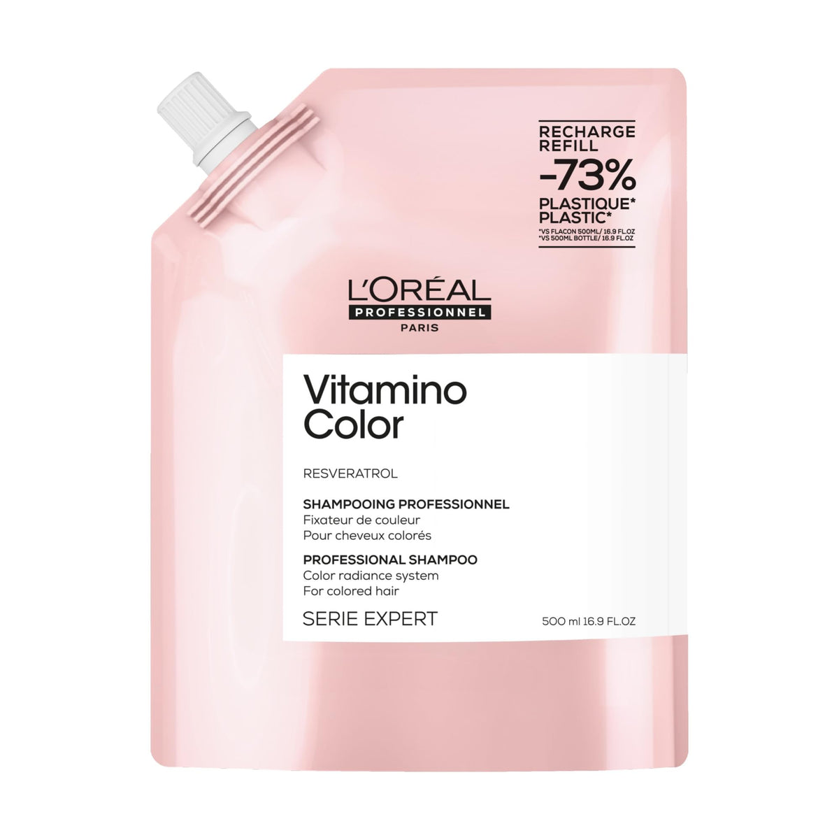 L'Oréal Professionnel front packaging showing product and benefits