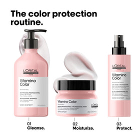 L'Oréal Professionnel used during blow-dry for easier styling