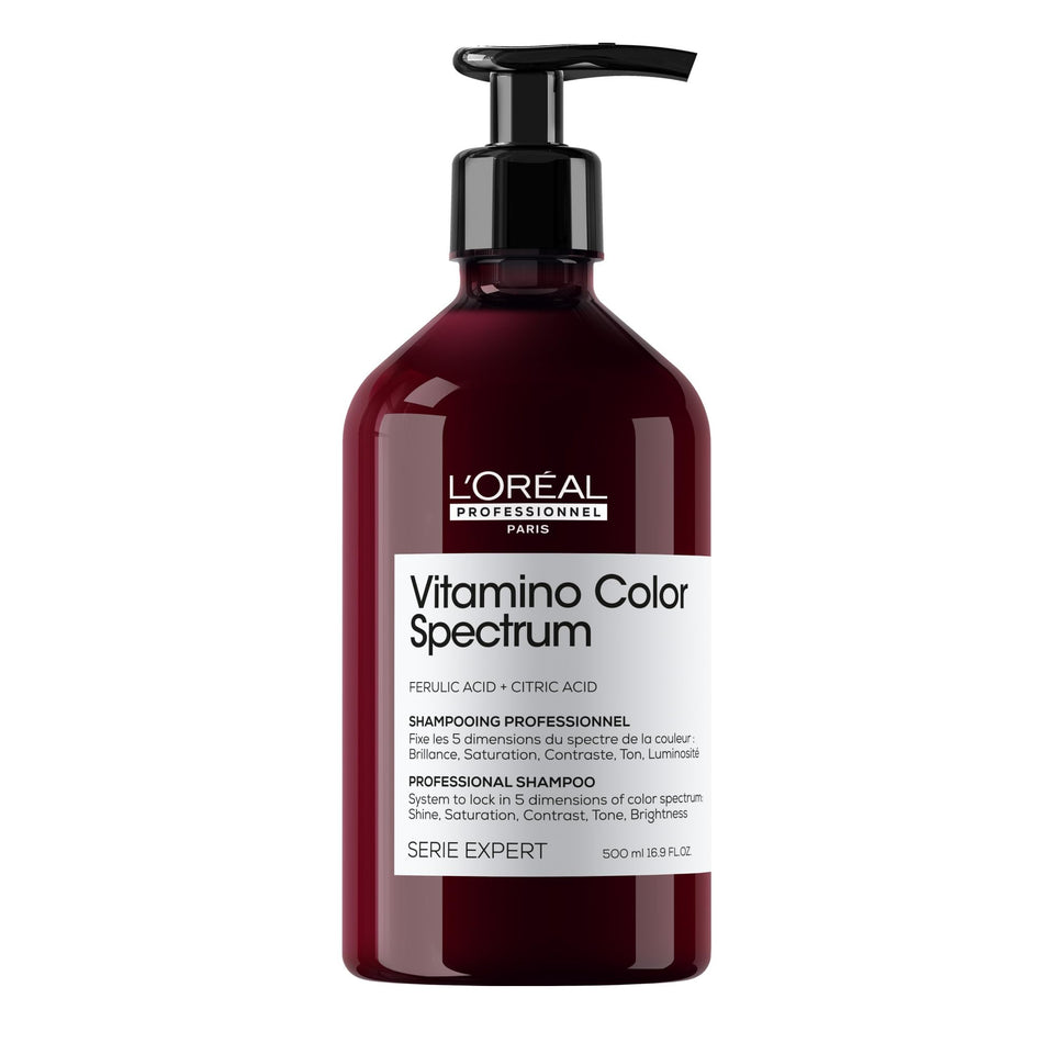 L'Oréal Professionnel front bottle view showing product and clear branding for color protection