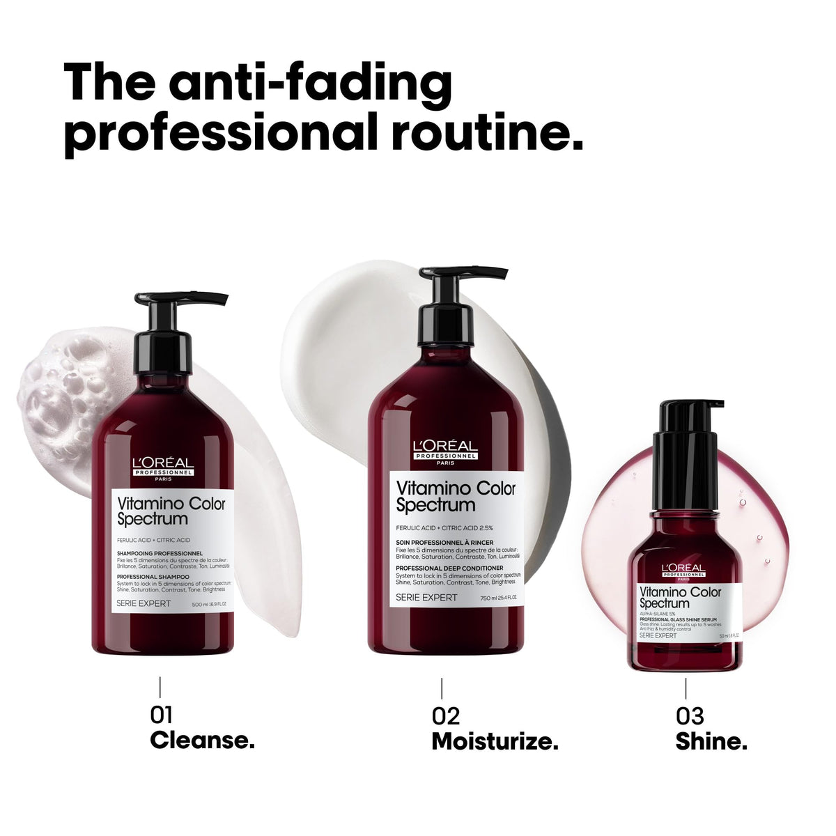 L'Oréal Professionnel product with outer packaging showing retail-ready presentation benefit