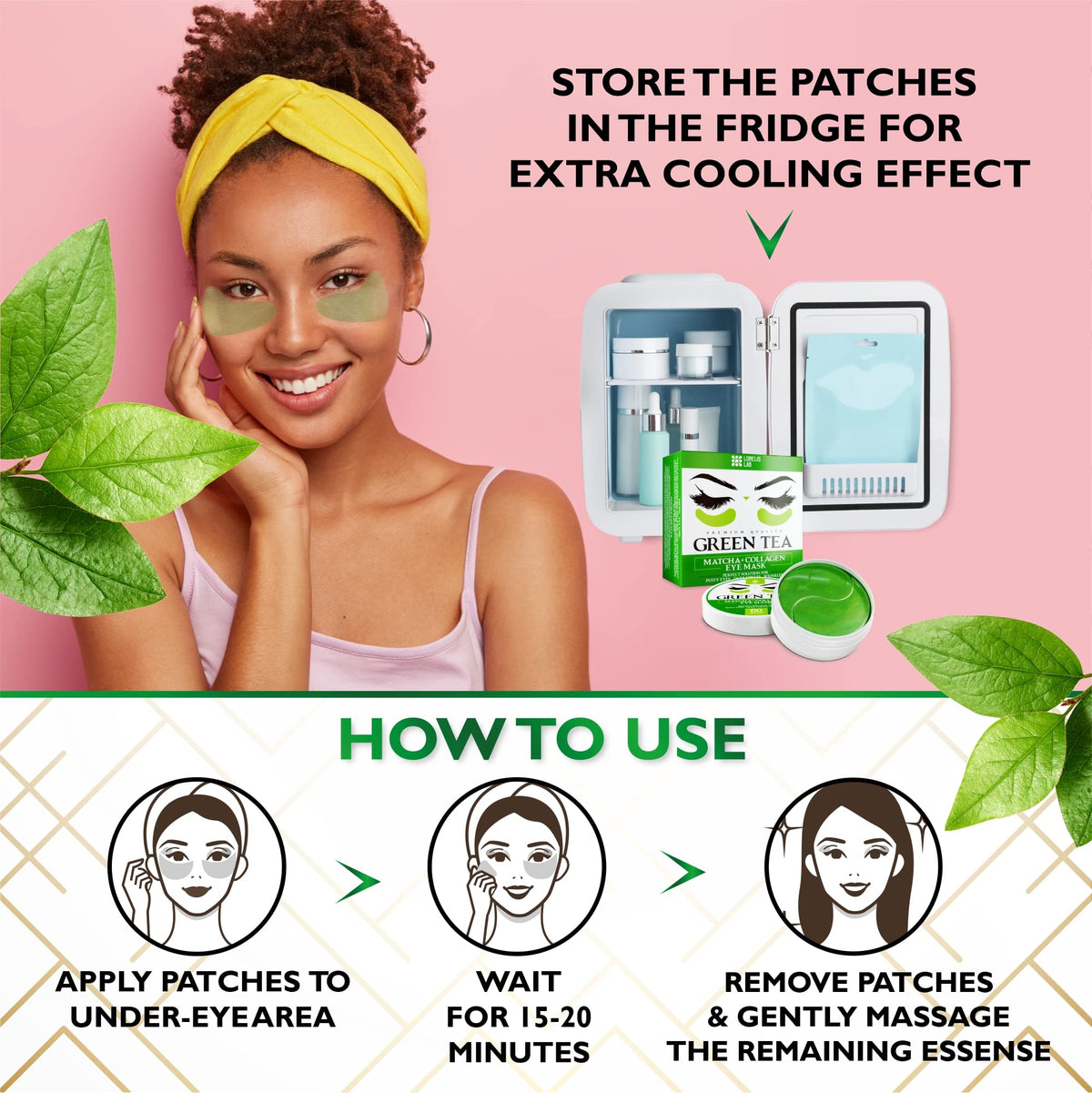 Lorelis Lab pads styled on bathroom vanity for a quick skincare routine