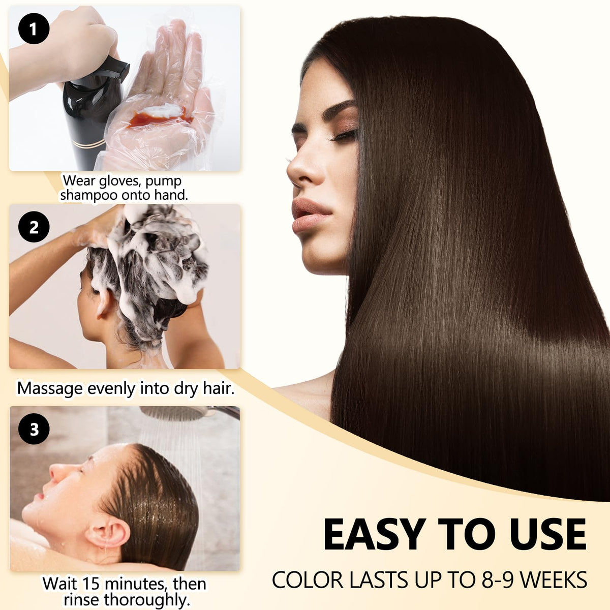 lorpon split view before and after for visible gray coverage benefit