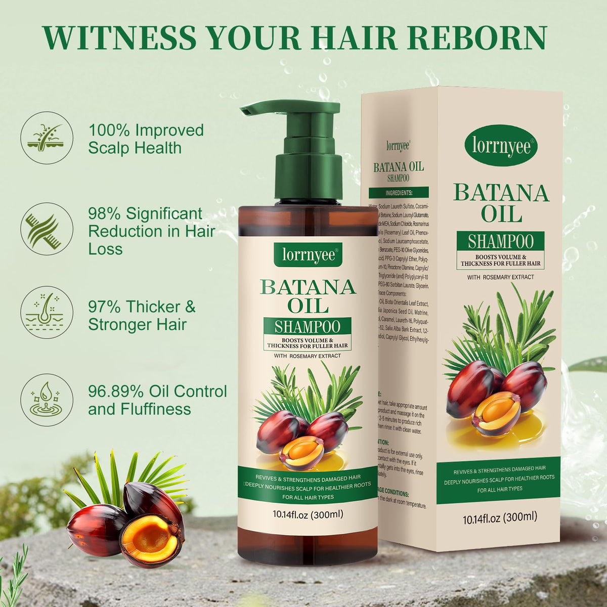 Lorrnyee lifestyle photo of smooth hair demonstrating added shine benefit