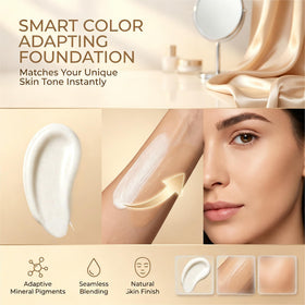 LoTanop pump dispensing foundation for precise, mess-free application benefit