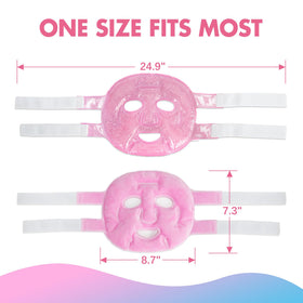 LotFancy facial mask in a spa setting illustrating relaxing skincare routine