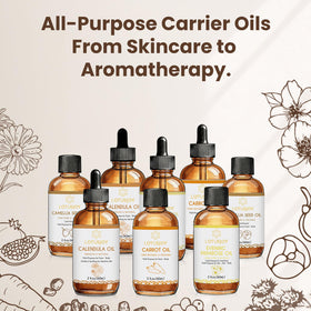 LOTUSJOY massaging oil into cuticles to nourish nails and prevent dryness