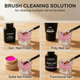 LOUINSTIC close-up of slip solution texture, low-viscosity glide for shaping benefit