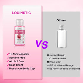 LOUINSTIC formula close-up showing nourishing texture with shea and vitamin E