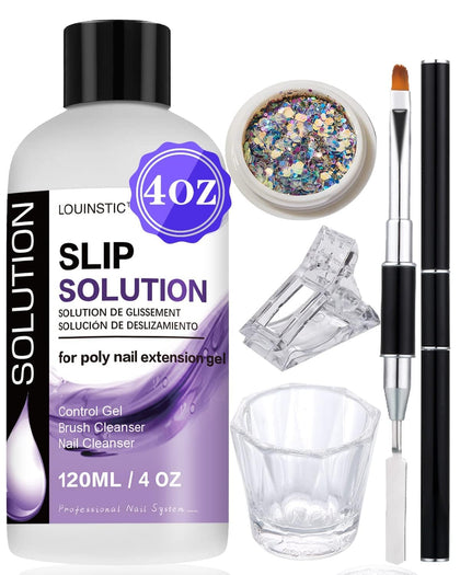 LOUINSTIC front bottle 120ml showing label and volume, easy identification benefit