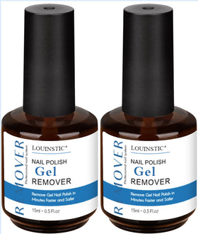 LOUINSTIC front bottle view showing compact 30ml size and quick-removal benefit
