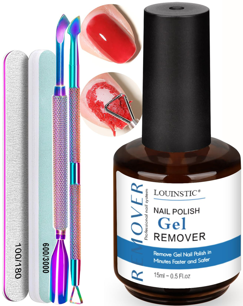 LOUINSTIC front packaging showing kit and quick remover benefit