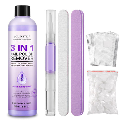 LOUINSTIC front packaging showing kit contents and benefits