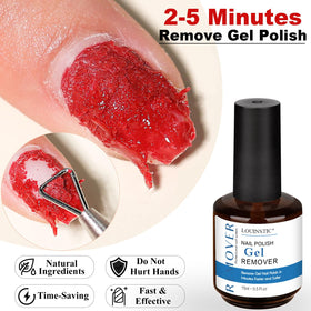 LOUINSTIC liquid latex bottle close-up protecting skin during removal