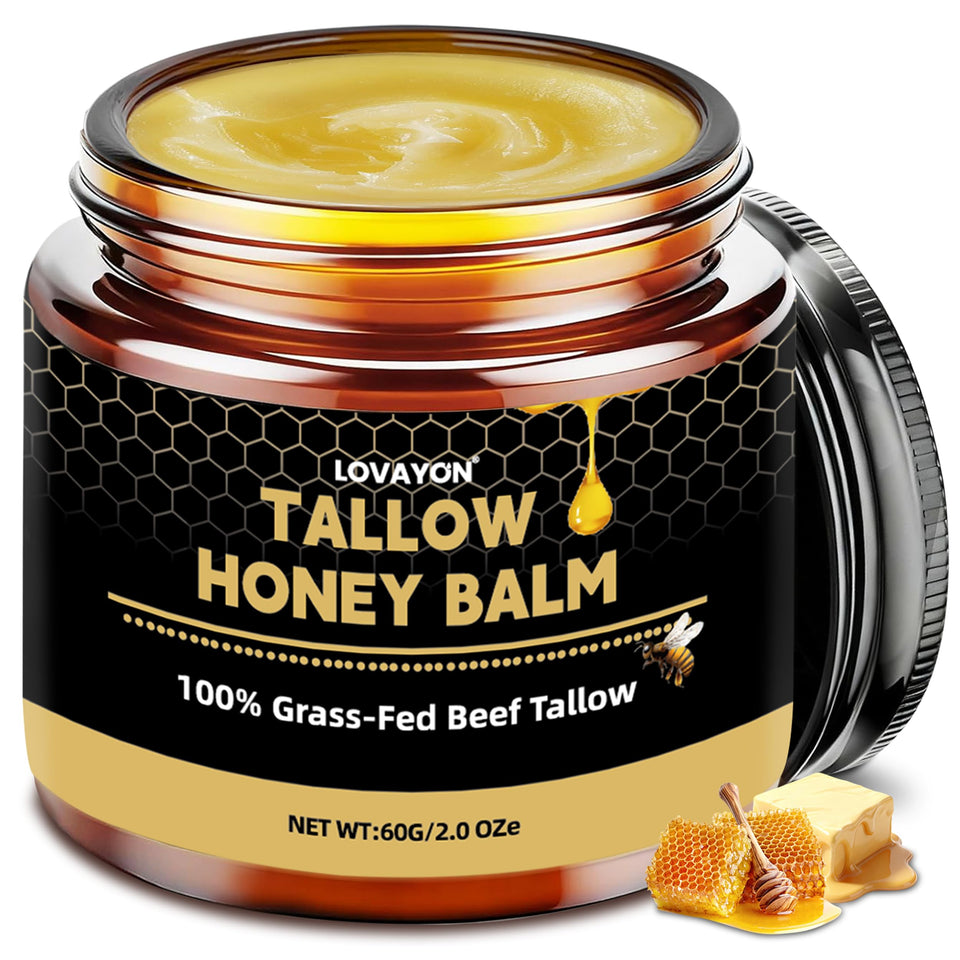 LOVAYON jar front view showing compact 2oz packaging and unscented balm