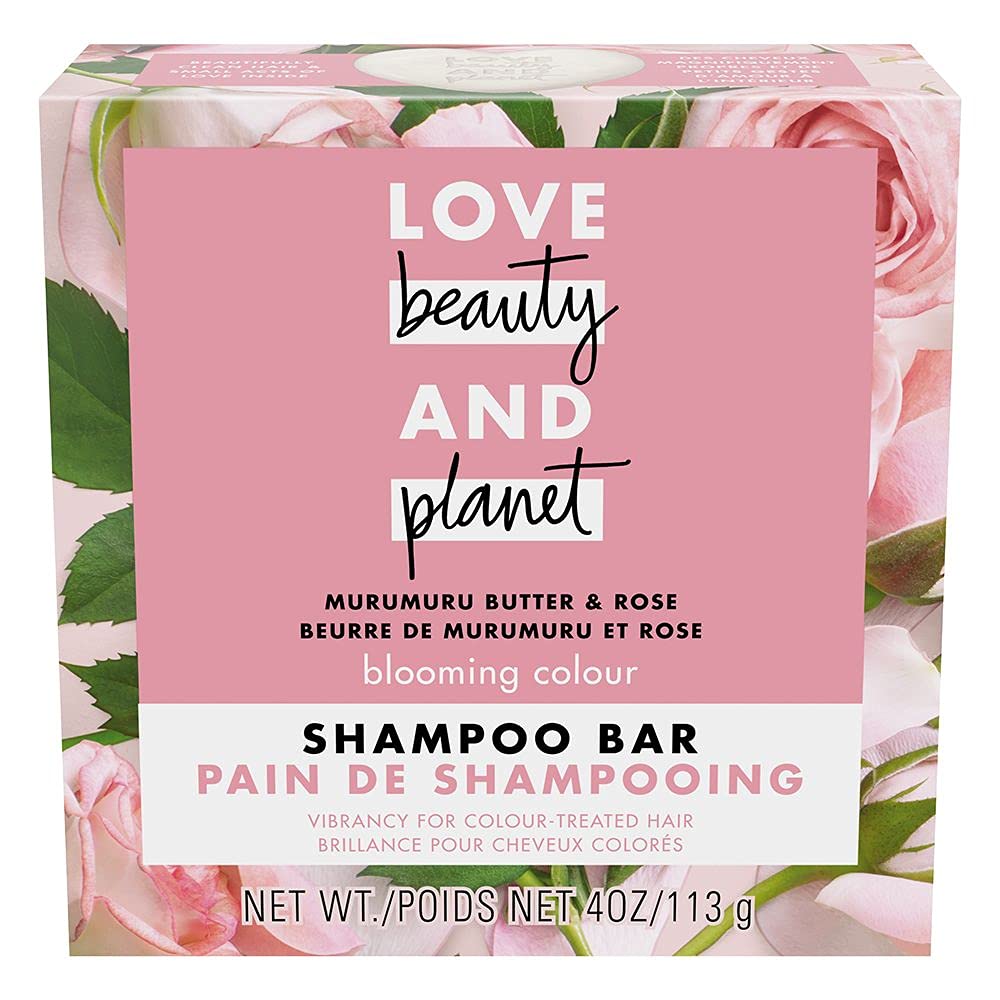 Love Beauty And Planet bar held in hand illustrating travel-friendly convenience