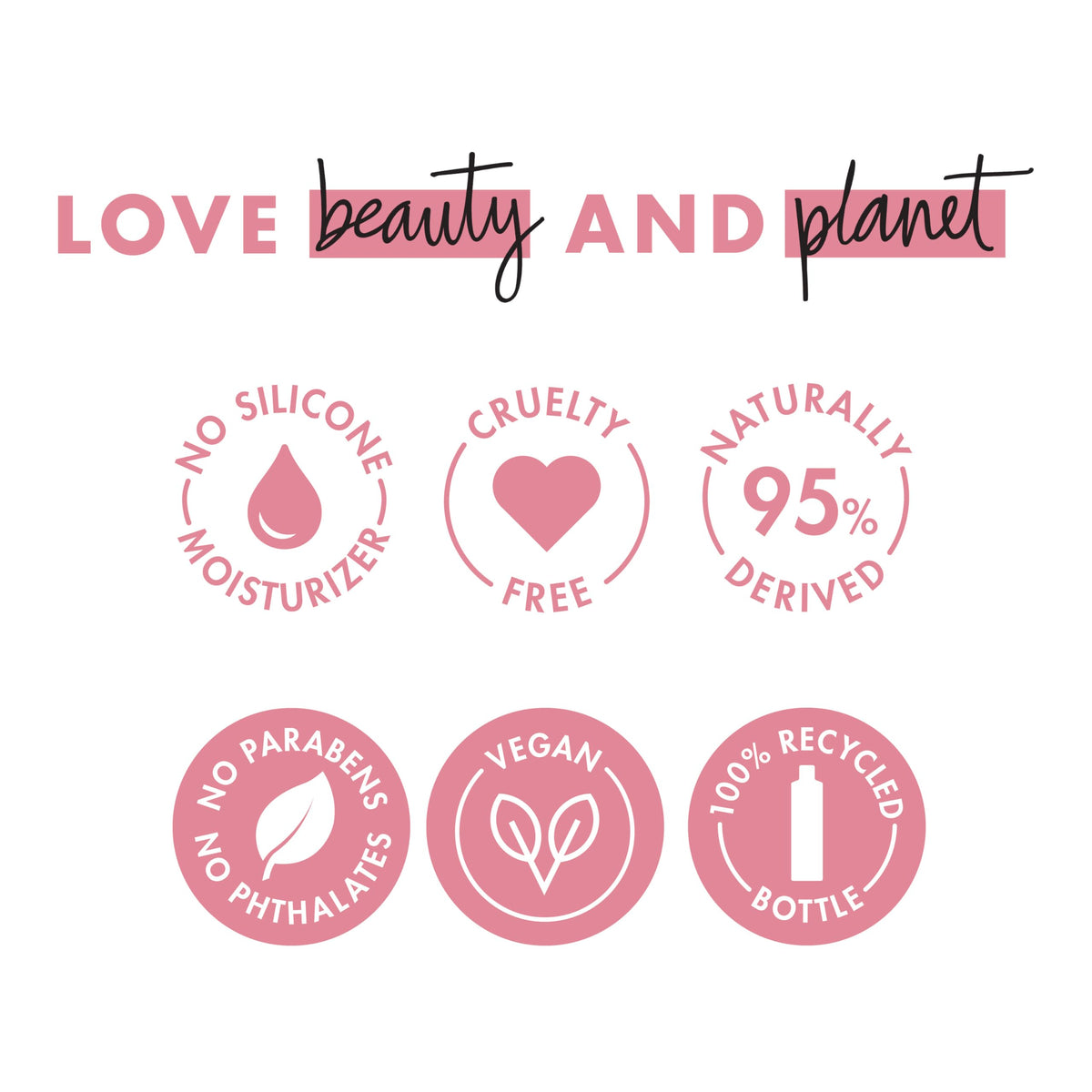 Love Beauty and Planet bottle on vanity suggesting daily skincare ritual