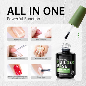 Love easy brush applying gel to nail demonstrating easy control