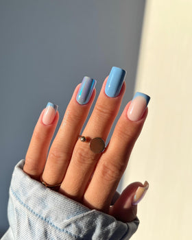 Love easy swatch fan displaying six sweets colors, easy shade selection benefit