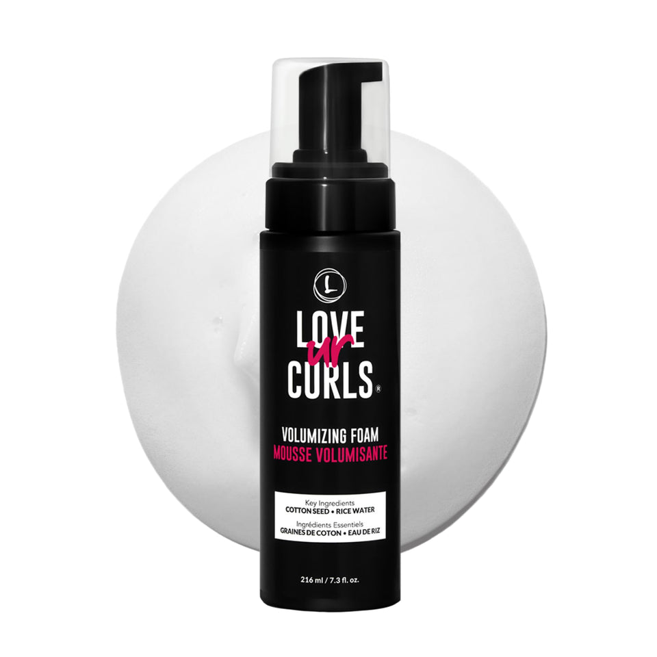 Love Ur Curls front packaging showing product and size for easy identification