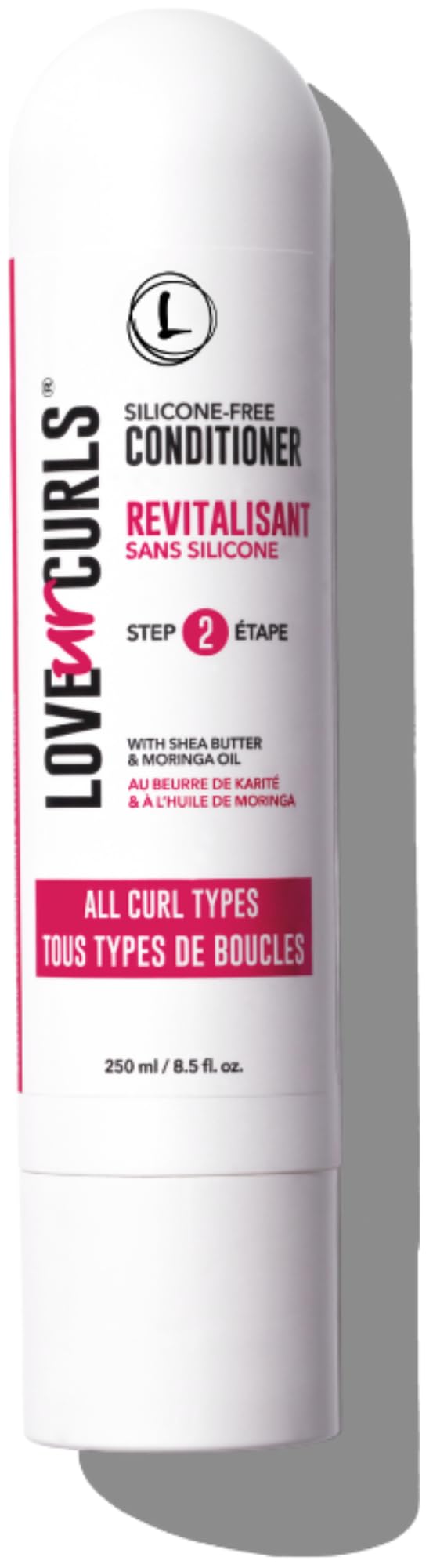 Love Ur Curls front bottle showing label and hydrates curls benefit