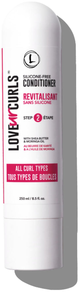 Love Ur Curls front bottle showing label and hydrates curls benefit