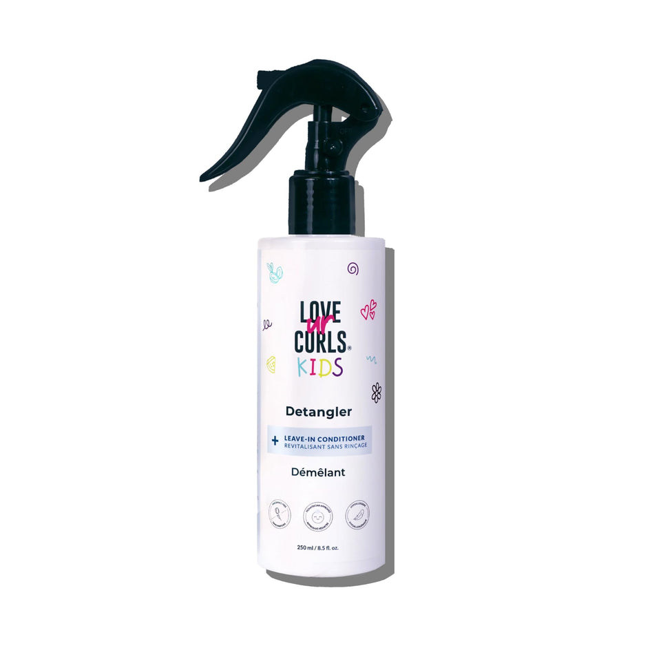 Love Ur Curls front packaging 250mL showing label and benefits