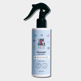 Love Ur Curls front bottle showing Soft Cuddles scent and gentle detangling benefit