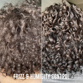 Love Ur Curls small amount in palm demonstrating easy spreadability and control