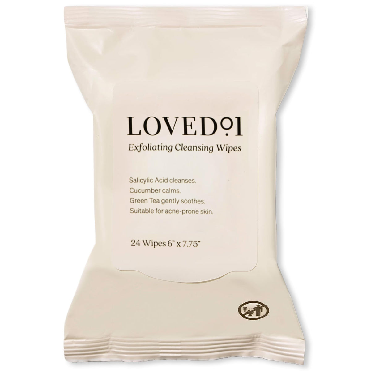 Loved01 front packaging showing product branding and count