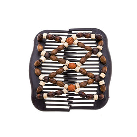 LOVEF label and materials highlighting wood, beads and waterproof finish