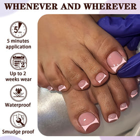 LoveOurHome adhesive tabs and tools included for fast, glue-free application